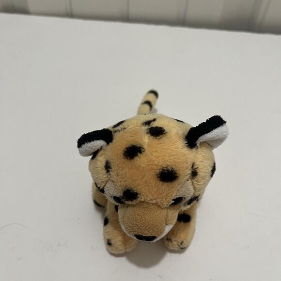 Wild Republic 6” Cheetah Cub Plush Stuffed Baby Leopard Stuffed Toy Spotted - Picture 2 of 7